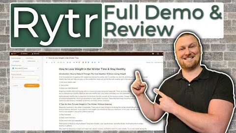 Rytr Review – Demo – Walkthrough – Tutorial – AI Writing Software