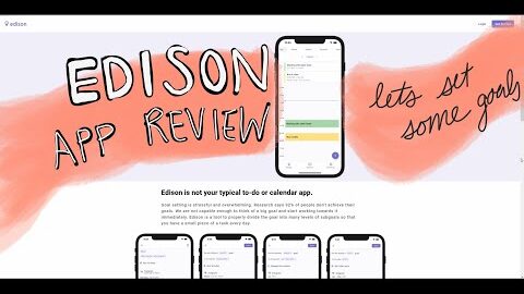 Edison App Review | productivity app review