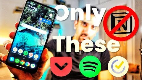 Only 3 productivity apps I use as a minimalist | minimalism 2022