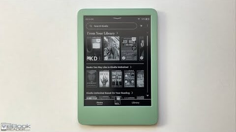 2024 Kindle Review and Software Demo – Matcha Green Basic Kindle