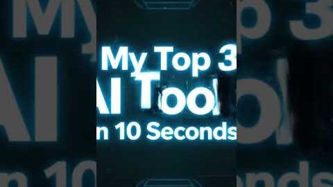 Top 3 AI tools