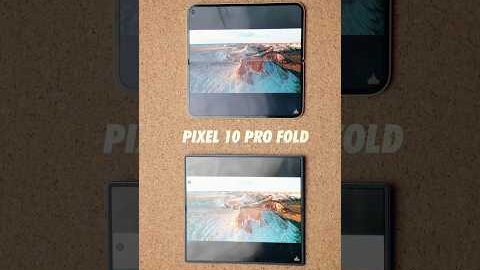 Pixel 10 Pro Fold vs Galaxy Z Fold 7! #samsung #google #android id