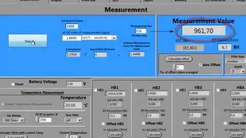 acam – PICOSTRAIN – PS09 – Evaluation Software