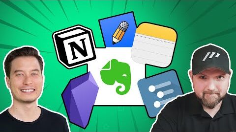 Best Note Taking App 2022 | Survey Comparison Tiago Forte vs Tom Solid