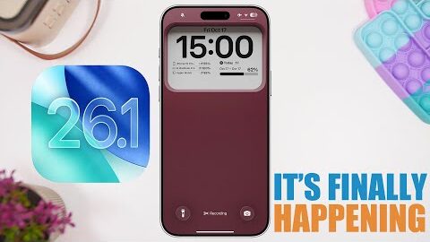 iOS 26.1 – Apple is FINALLY Doing it !