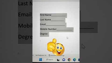 MS Word Time Saving Trick ✅ | Don’t Miss This Trick #shorts #msword #howto #mswordtricks #bytetech