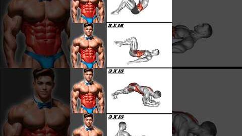 six pack abs exercises #shorts #abs #sixpackabs #shortvideo  #absworkout