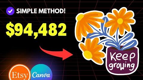 The Easiest $90K Etsy Product You Can Make in Minutes! 🔥