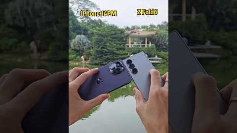 Samsung’s new Z Fold6 foldable comparison Apple mobile phone anti-shake Samsung foldable screen