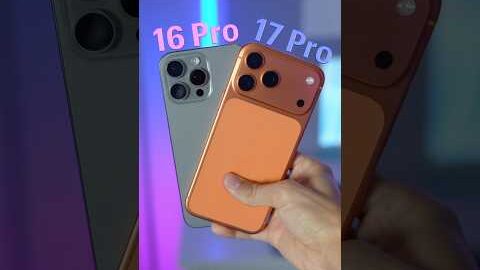 NEW iPhone 17 Pro vs 16 Pro🤔
