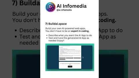 BuildAI Space, AI Tool for Web Developers, No-Code AI Builder #nocode #buildspace #webdeveloper
