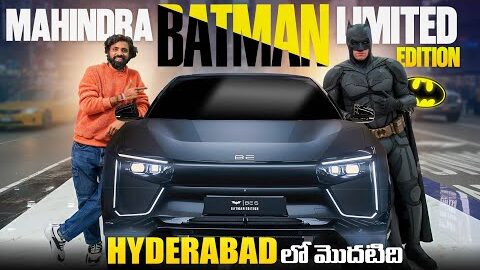 Mahindra BE6 Batman Edition – Hyderabad’s First Unit! 🦇 Limited to 999 Cars | Full Details