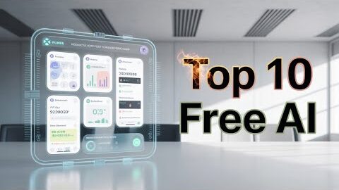 Top 10 Free AI Tools for Productivity, Video, and Writing in 2025