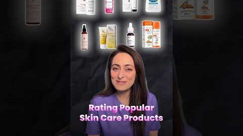 Speed review of popular skin care products | dermatologist opines