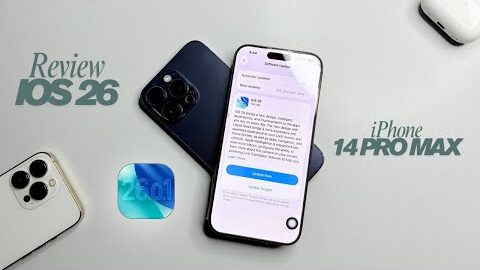 iOS 26 Review on iPhone 14 Pro Max 🔥 Smooth Animation + 120Hz Performance Test (88% Battery Health)