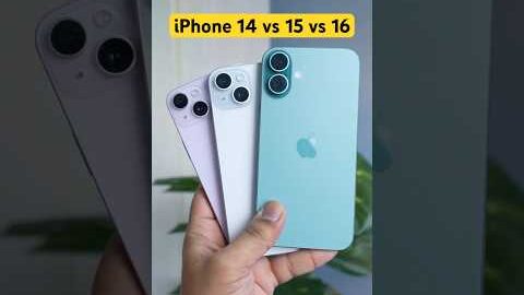 iPhone 14 vs 15 vs 16 in 2025 | Best Value for Money iPhone ? #iphone #iphone14 #iphone16 #iphone15