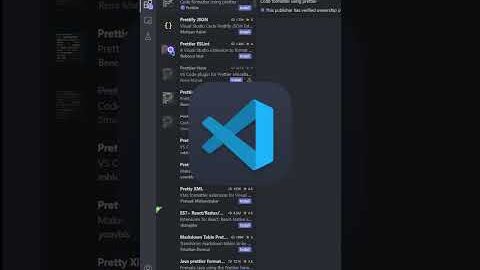 Make Your Code Look Beautiful with Prettier in VS Code #coding #programming #vscode