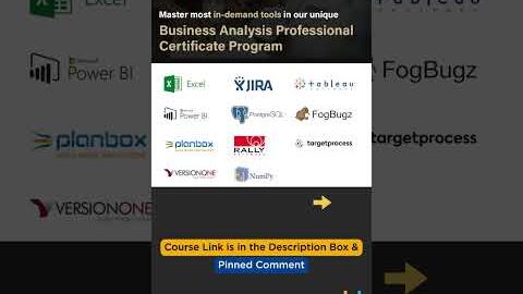 🔥🔥 Business Analysis Professional Certificate Program #Shorts #Purdue | Simplilearn