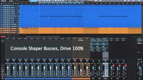 Studio One Console Shaper Check / Comparison – no talking