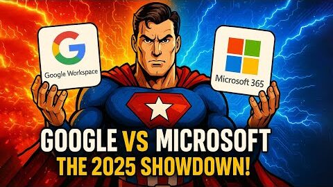 Google Workspace vs Microsoft 365 in 2025 | Full Comparison: Features, AI Tools & Pricing