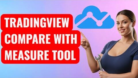 How to Use the Measure Tool to Compare Two Coins in tradingview