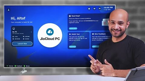 JioCloud PC | Virtual desktop service from Jio | First Real Review
