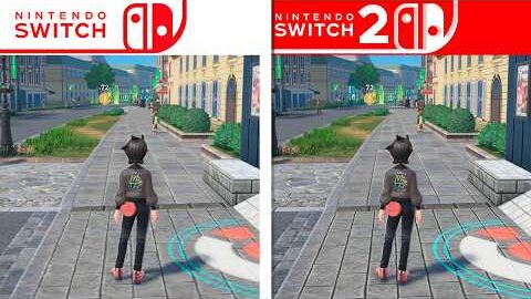 Pokémon Legends Z-A | Switch vs Switch 2 | Graphics Comparison