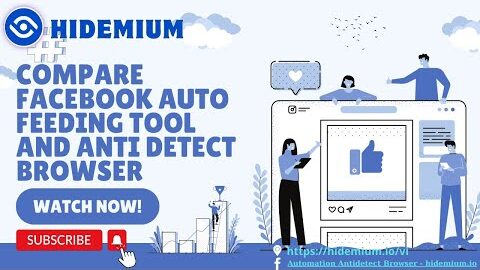 Compare Facebook Auto Feeding Tool And Anti detect Browser | Hidemium #Antidetect Browser #tool