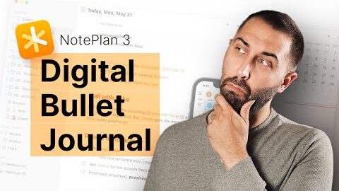 Bullet Journal App | NotePlan 3 Review