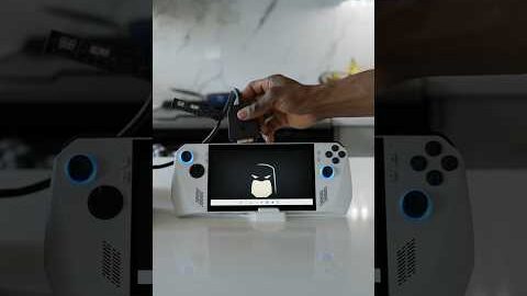 Building A Portable Gaming PC Setup With The ROG Ally!