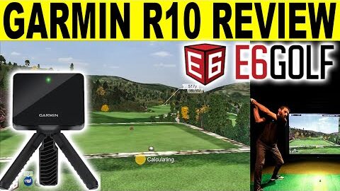 GARMIN R10 REVIEW – Playing E6 Connect iOS Golf Simulator Software (Discount Code)