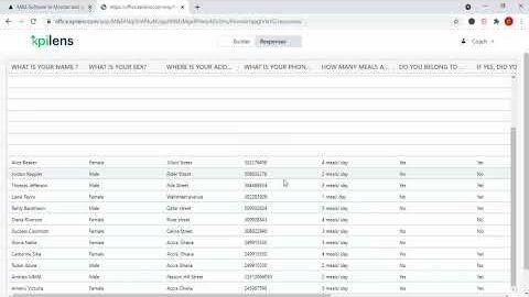 Data Analysis and Reporting using KPILens Monitoring and Evaluation Software