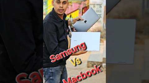 Samsung galaxy book features vs macbook pro features, Best comparison review #shorts