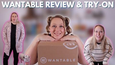 WANTABLE REVIEW AND TRY ON | Clothing Subscription Box | How were the designs in this box?