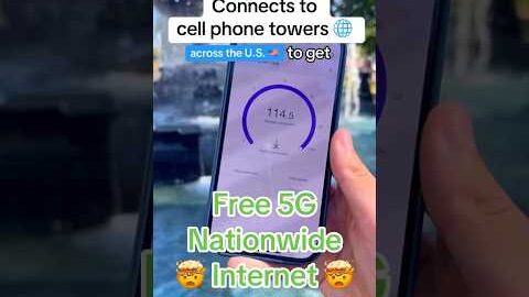 Testing Free Internet Anywhere… (Free Cell Phone Service)