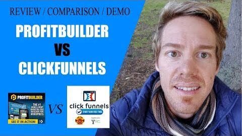 Top marketing page builder software reviews profitbuilder vs click funnels