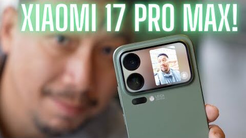 Xiaomi 17 Pro Max Hands-On: Dual Screens & Snapdragon 8 Gen 5 Elite