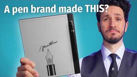 Luxury Meets E-Ink: Montblanc Digital Paper