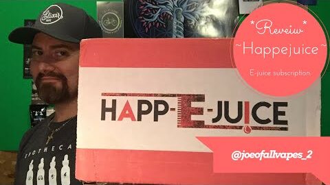 Happejuice, e-juice subscription service review for Feb, 2016-Joe of all vapes.