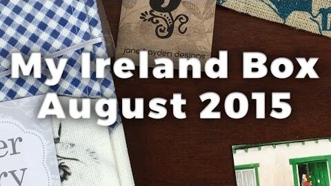 My Ireland Box Unboxing August 2015 Review – Irish Subscription Box!