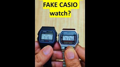 How to spot a FAKE Casio watch? #fake #casio #vintage #watches #original