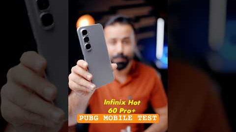 Infinix Hot 60 pro & Infinix Hot 60 Pro plus Pubg mobile Test | gaming Review