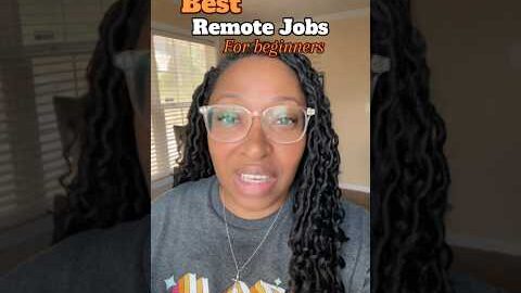 Best Remote Jobs For Beginners💻🏡