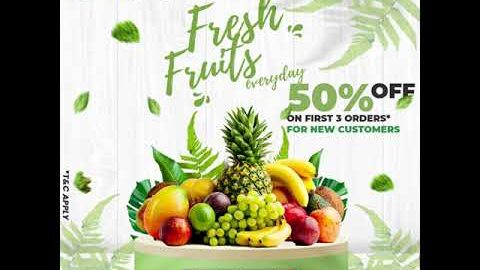 #1 Best Fruit and Vegetables Delivery App: Download The VegEase App and get 50% FLAT OFF on 3 orders