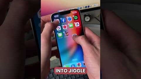 Move multiple apps on your iPhone at once! #shorts