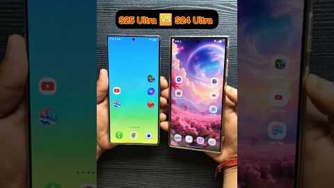 Samsung S25 Ultra 🆚 S24 Ultra 💪 Processing Speed Test ⚔️ #s25ultra #s24ultra #speedtest #comparison