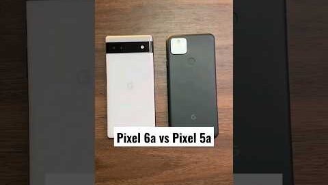 Pixel 6a vs Pixel 5a Camera Comparison! #shorts #pixel6a