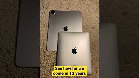 Original Oldest iPad 1 vs Newest iPad Pro Comparison #apple #ipad