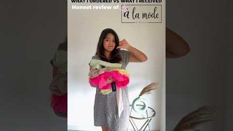 Honest review of alamode by akanksha! #shoppinghaul #review #shoppingonline #alamodebyakanksha