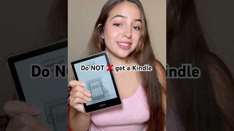 This is why you SHOULD NOT get a KINDLE🙅‍♀️#books #kindle #reading #booktube #booktok #bookreview